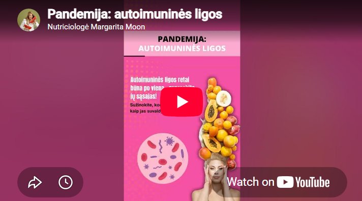 Paskaita Pandemija: autoimuninės ligos video