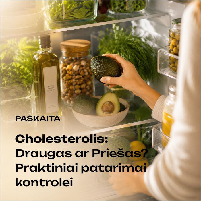 Cholesterolis: Draugas ar Priešas?