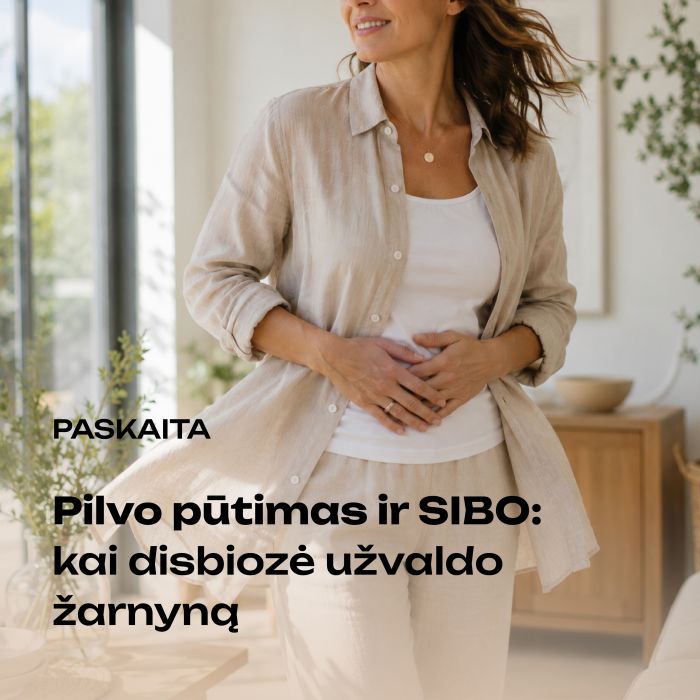 Pilvo pūtimas ir SIBO